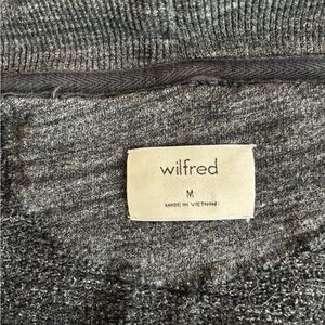 Wilfred Charcoal Knit Cocoon Style